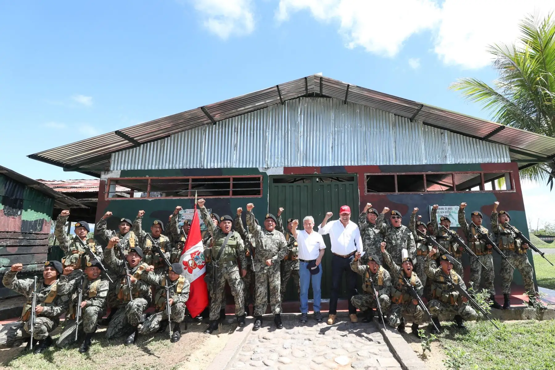 Fuerzas Armadas apoyarán a la Policía Nacional en protección del Bosque.Foto:ANDINA/MINDEF
