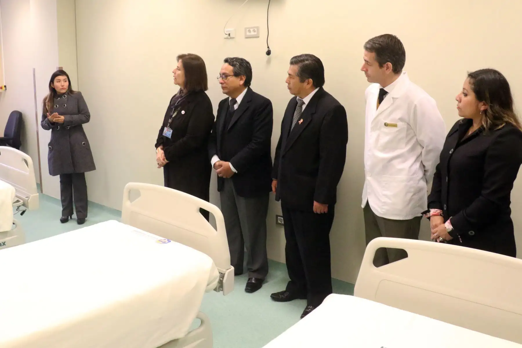 Inauguran ambientes de internamiento para pacientes psiquiátricos en Hospital de Emergencia de Villa El Salvador. Foto: Andina/Difusión