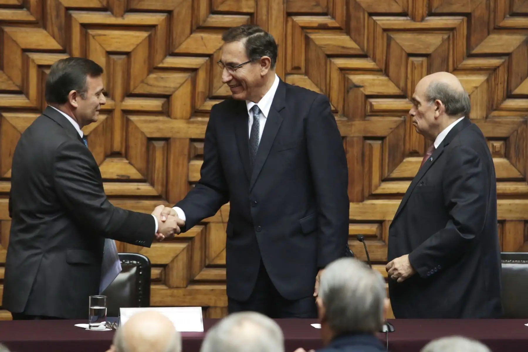 Presidente Vizcarra asiste a ceremonia por el Día Central del Ministerio de RR EE. Foto: ANDINA/Melina Mejía