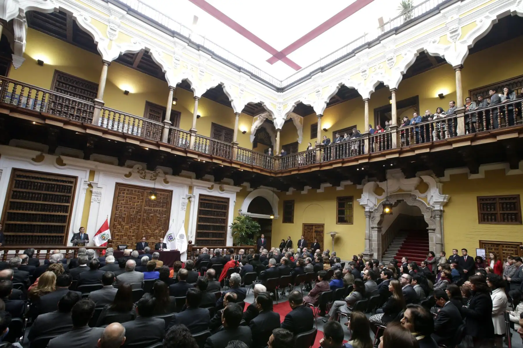 Presidente Vizcarra asiste a ceremonia por el Día Central del Ministerio de RR. EE. Foto: ANDINA/Melina Mejía.