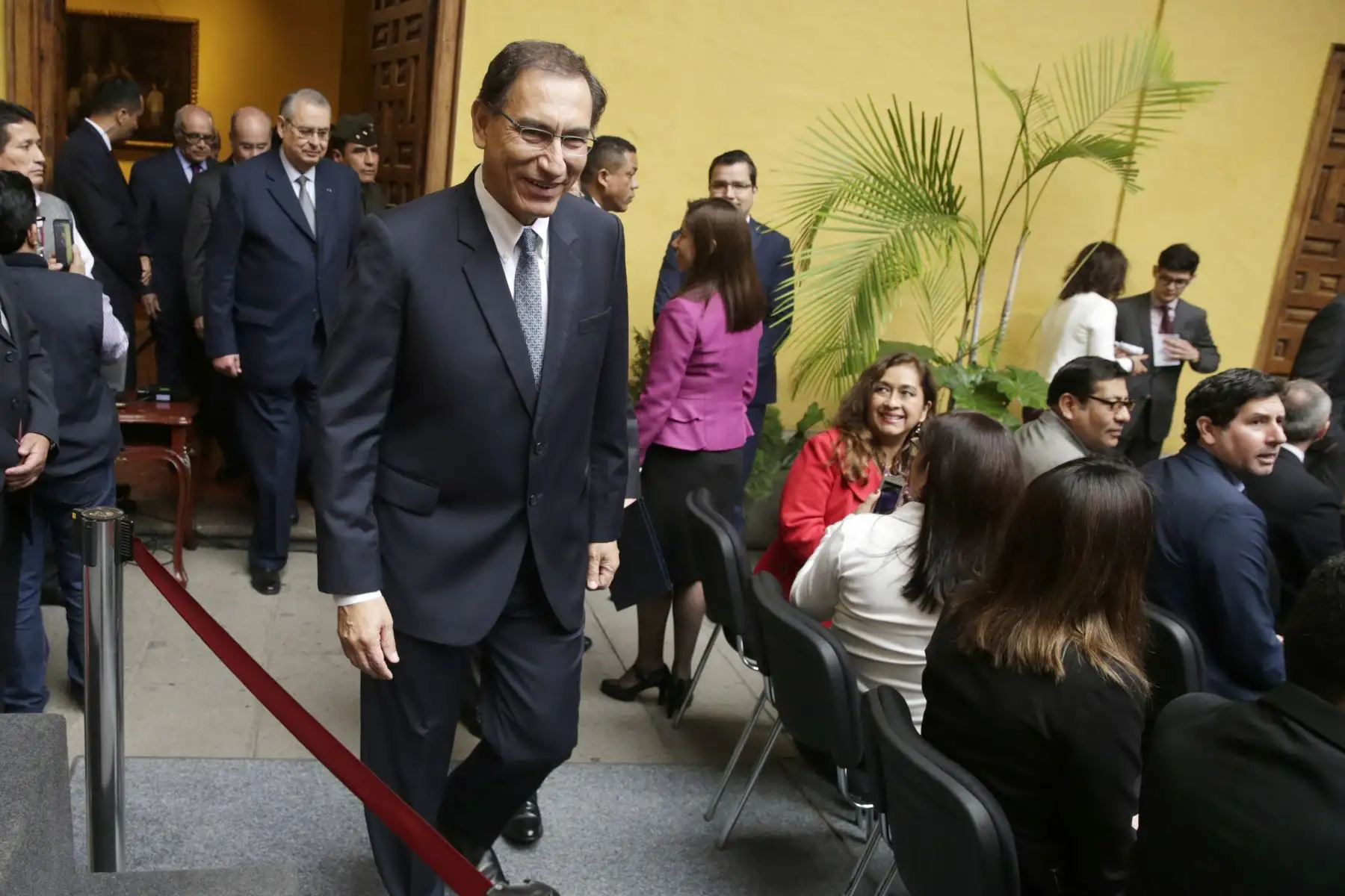 Presidente Vizcarra asiste a ceremonia por el Día Central del Ministerio de RR. EE. Foto: ANDINA/Melina Mejía.