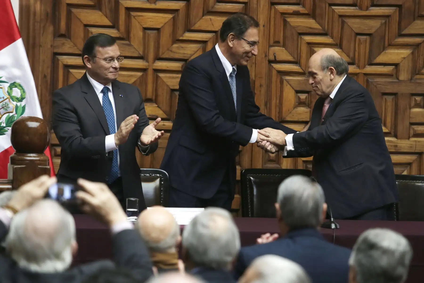 Presidente Vizcarra asiste a ceremonia por el Día Central del Ministerio de RR. EE. Foto: ANDINA/Melina Mejía.