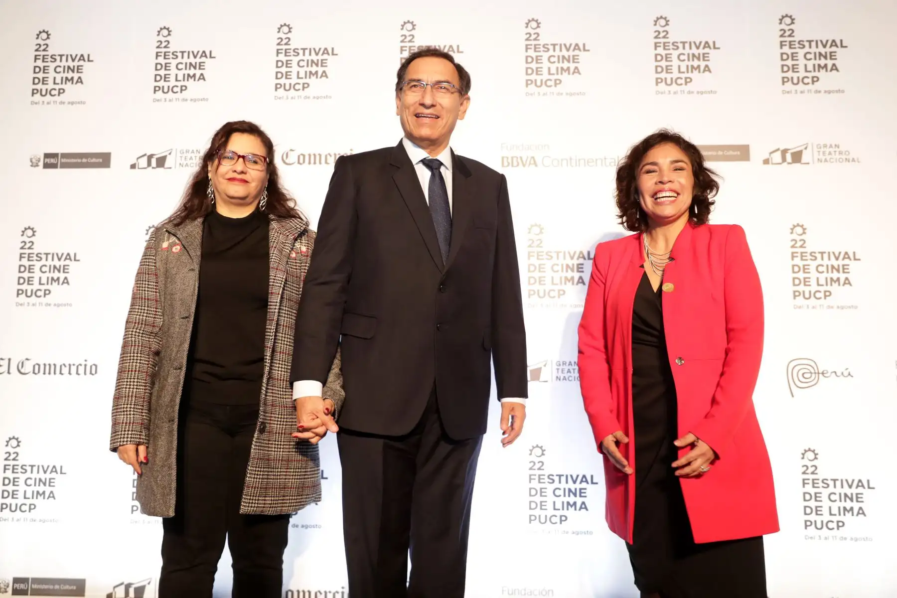 Presidente Vizcarra inaugura el 22 Festival de Cine de Lima.