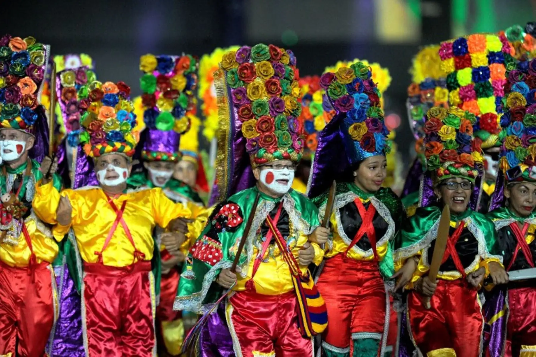 Ceremonia de clausura de los XXIII Juegos Centroamericanos y del Caribe en Barranquilla, Colombia. Foto: AFP