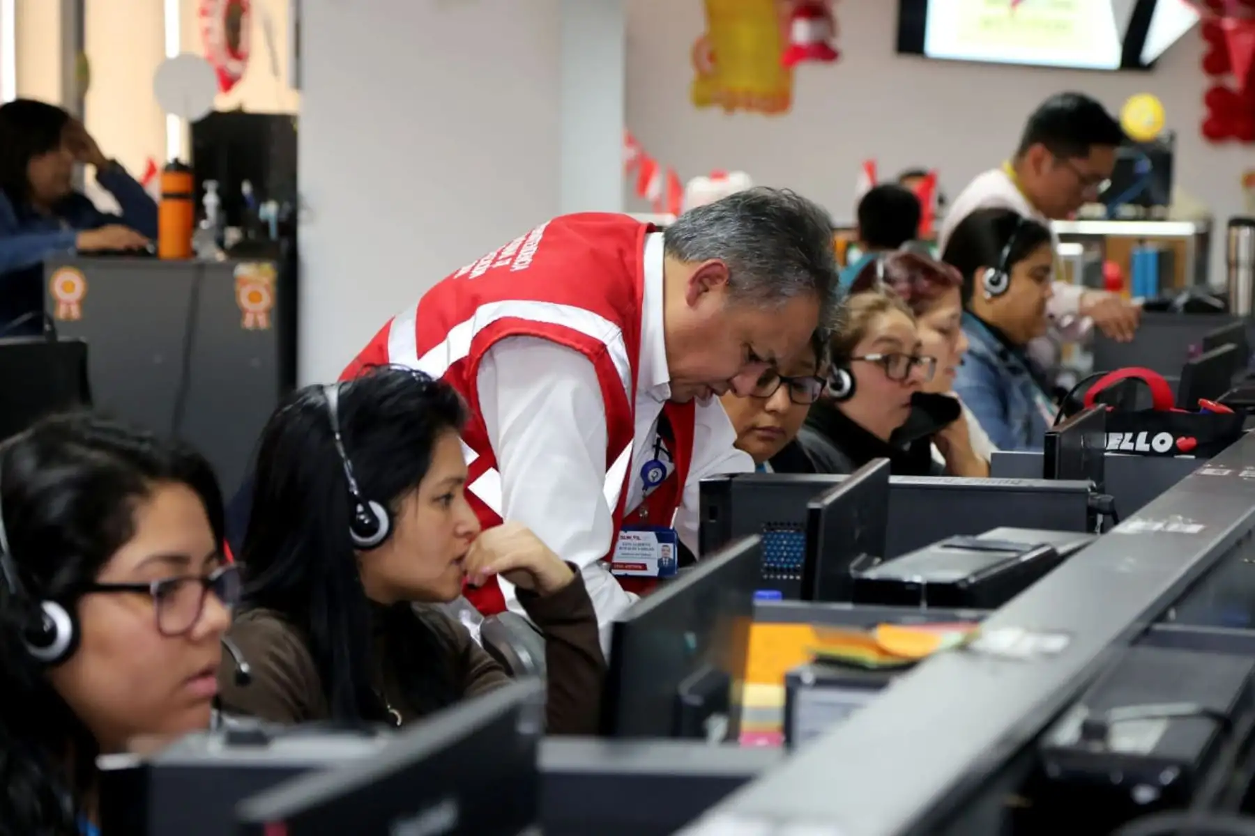 Sunafil detectó alta informalidad laboral en call centers del Cercado de Lima. Foto: ANDINA/Difusión.