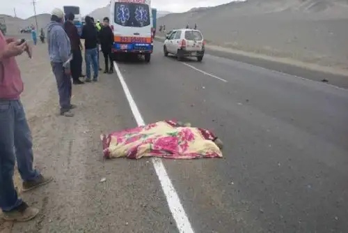 Huarmey: dos muertos deja choque entre ómnibus y moto