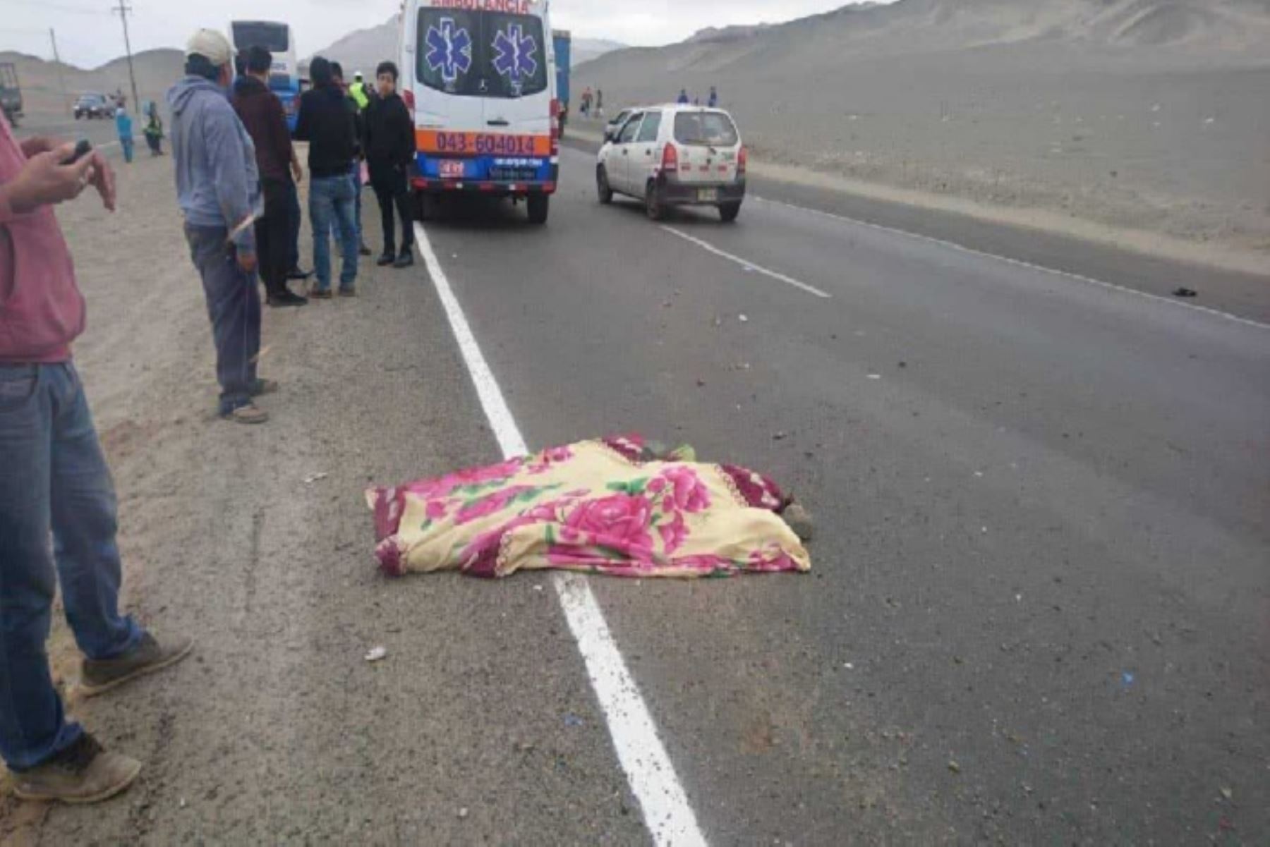 Huarmey: dos muertos deja choque entre ómnibus y moto