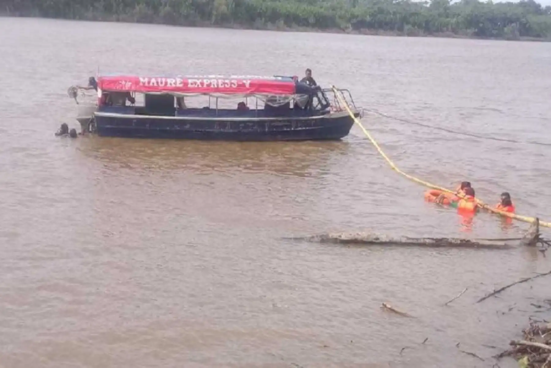 La estación hidrológica Yurimaguas reportó que el río Huallaga alcanzó 133.25 metros sobre el nivel del mar. ANDINA/Archivo