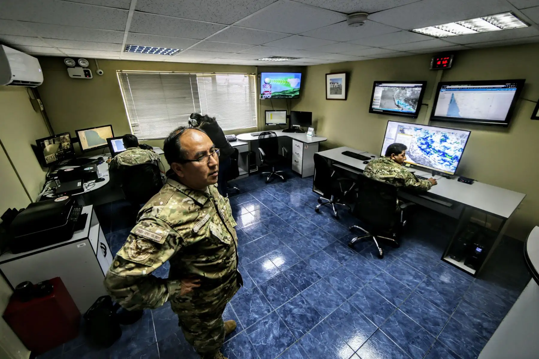 Fuerza Aérea del Perú presenta radar que ayudará a pronosticar lluvias y preveer desastres. Foto: ANDINA/Luis Iparraguirre