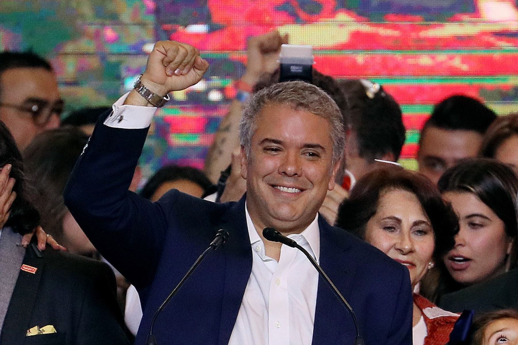 El presidente electo de Colombia, Iván Duque Foto: EFE