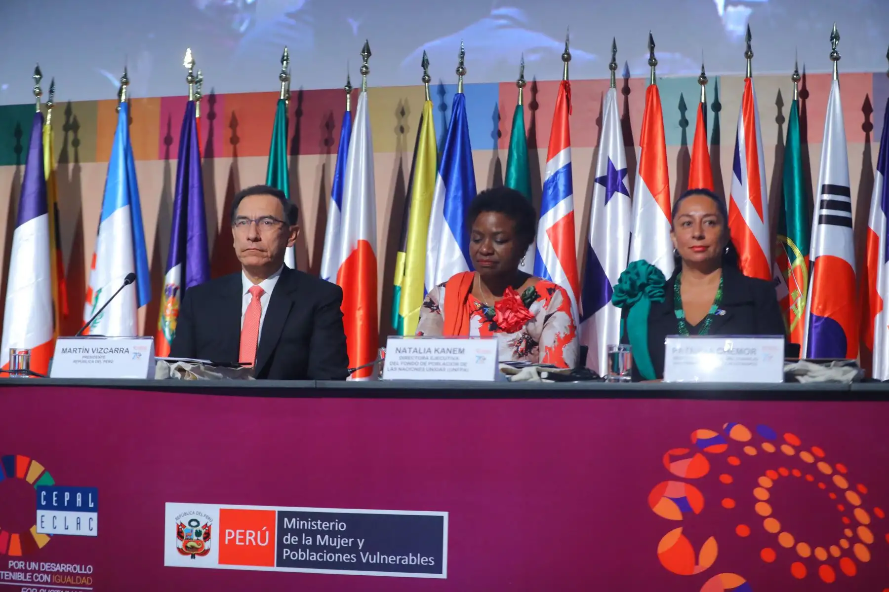 Jefe de Estado,Martín Vizcarra, participa en la tercera reunión de la Conferencia Regional sobre Población y Desarrollo de América Latina y el Caribe. Foto: ANDINA/Prensa Presidencia