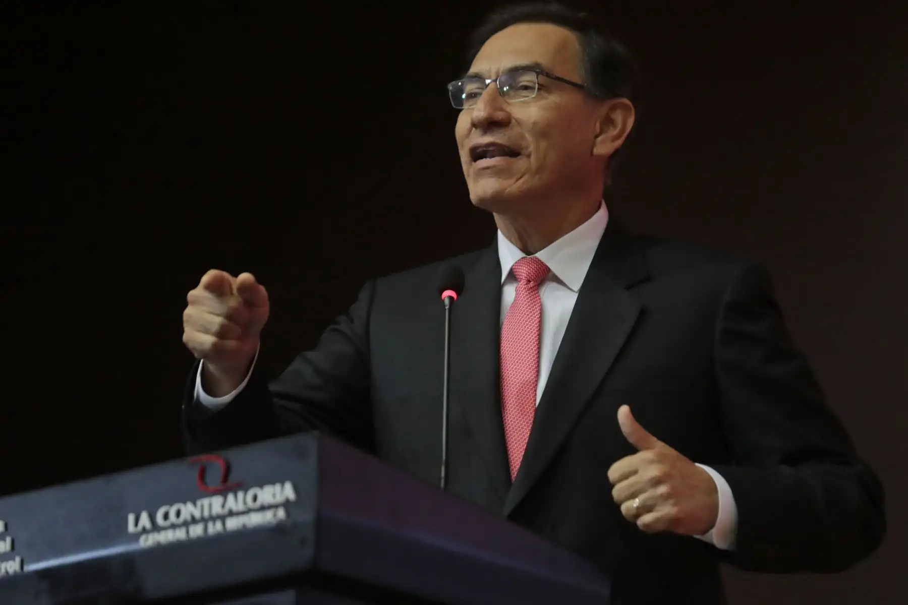 Presidente de la república,Martin Vizcarra asiste a la presentación del programa "Postula con la tuya" de la Contraloría General de la República. Foto: ANDINA/Prensa Presidencia