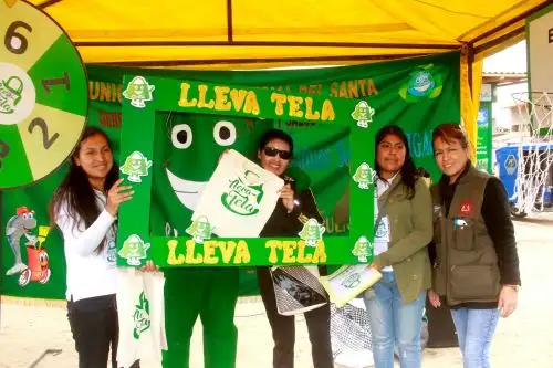 Promueven el uso de bolsas de tela en los mercados de Chimbote. ANDINA