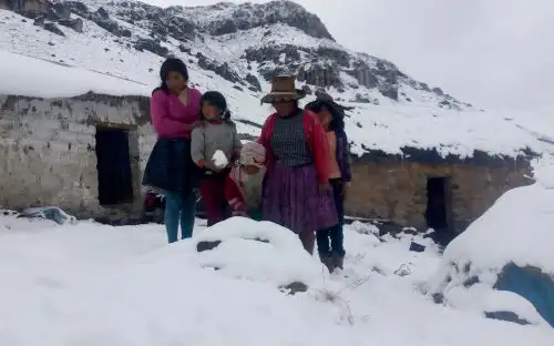 La Sierra soportará nevadas en localidades a más de 4,200 metros en la sierra centro y sierra sur. Foto: ANDINA