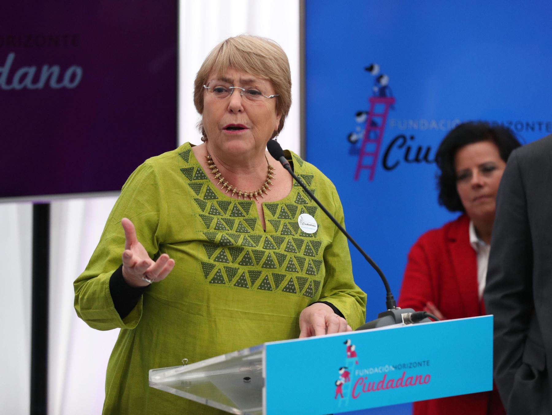 La expresidenta chilena Michelle Bachelet Foto: EFE