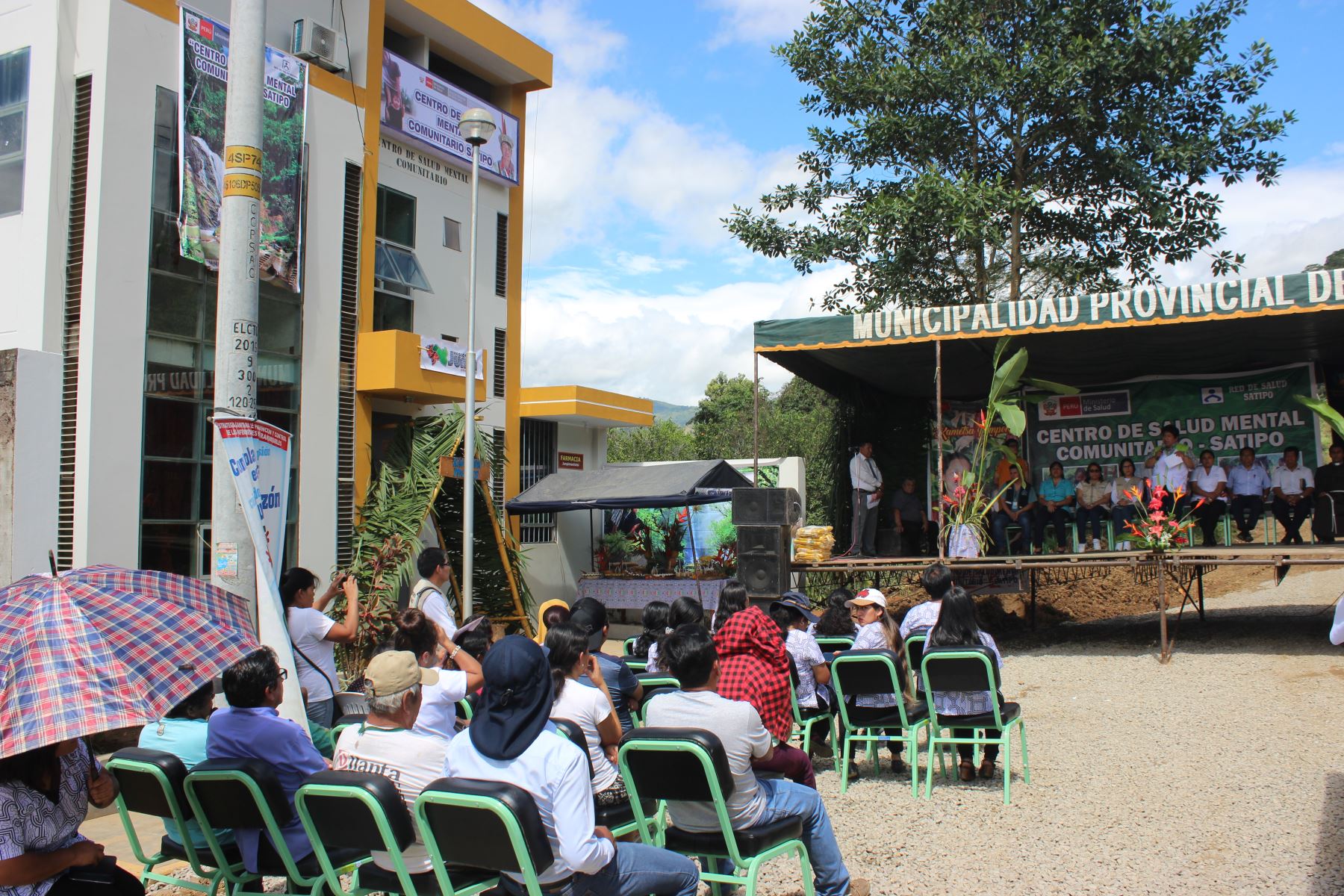 ANDINAMinsa inaugura Centro de Salud Mental Comunitario en Satipo, en Junín. ANDINA