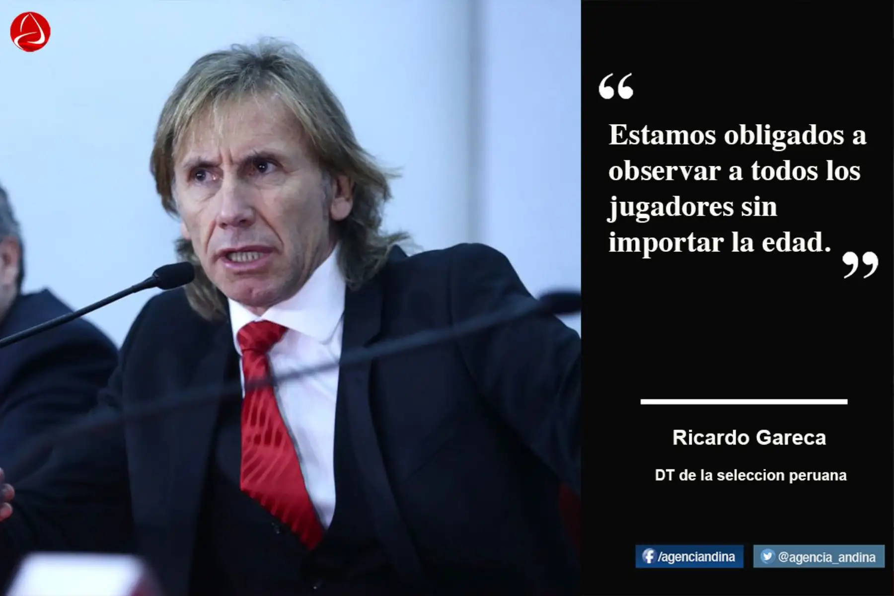 Ricardo Gareca anunció que continuará durante tres años más como entrenador de la selección peruana, un vínculo que se extenderá de manera automática durante un año en caso de lograr la clasificación al Mundial Qatar 2022. Foto: ANDINA/Eddy Ramos