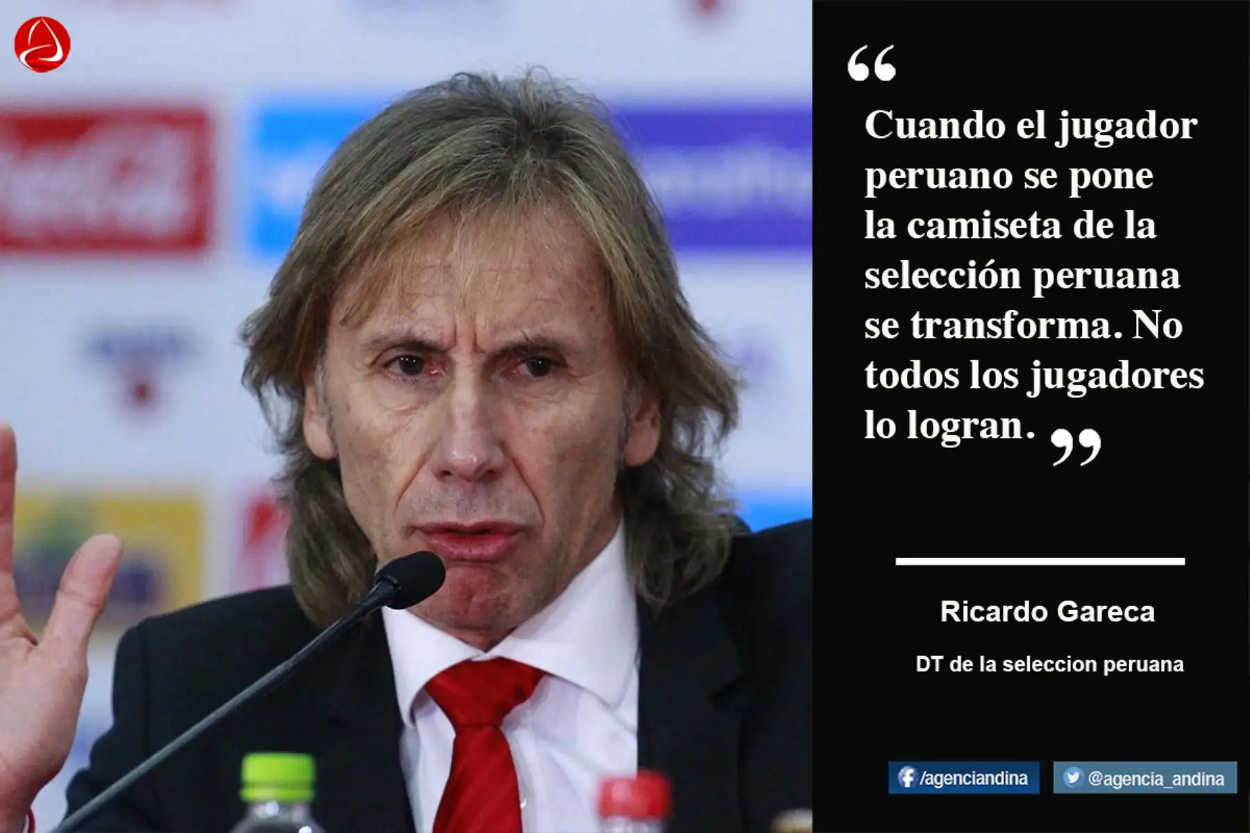 Ricardo Gareca anunció que continuará durante tres años más como entrenador de la selección peruana, un vínculo que se extenderá de manera automática durante un año en caso de lograr la clasificación al Mundial Qatar 2022. Foto: ANDINA/Eddy Ramos