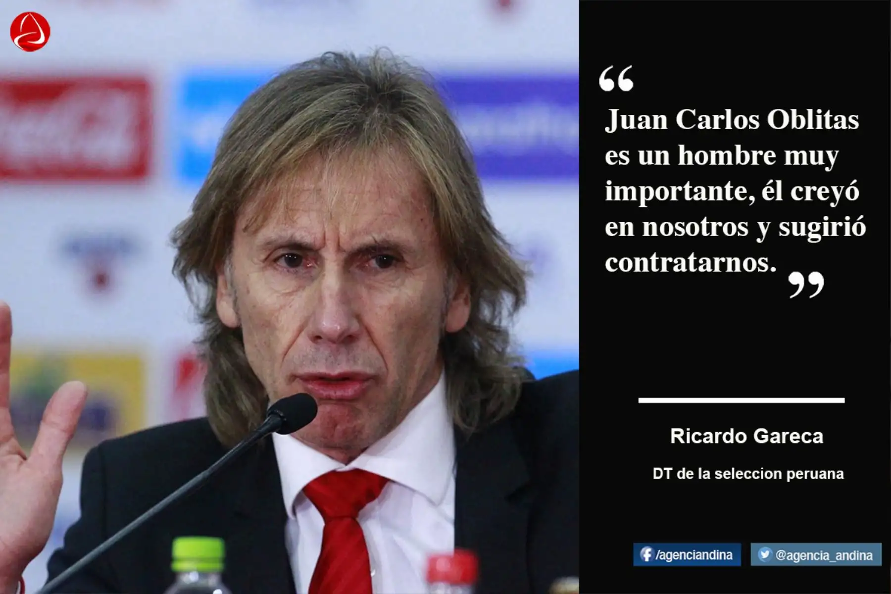 Ricardo Gareca anunció que continuará durante tres años más como entrenador de la selección peruana, un vínculo que se extenderá de manera automática durante un año en caso de lograr la clasificación al Mundial Qatar 2022. Foto: ANDINA/Eddy Ramos