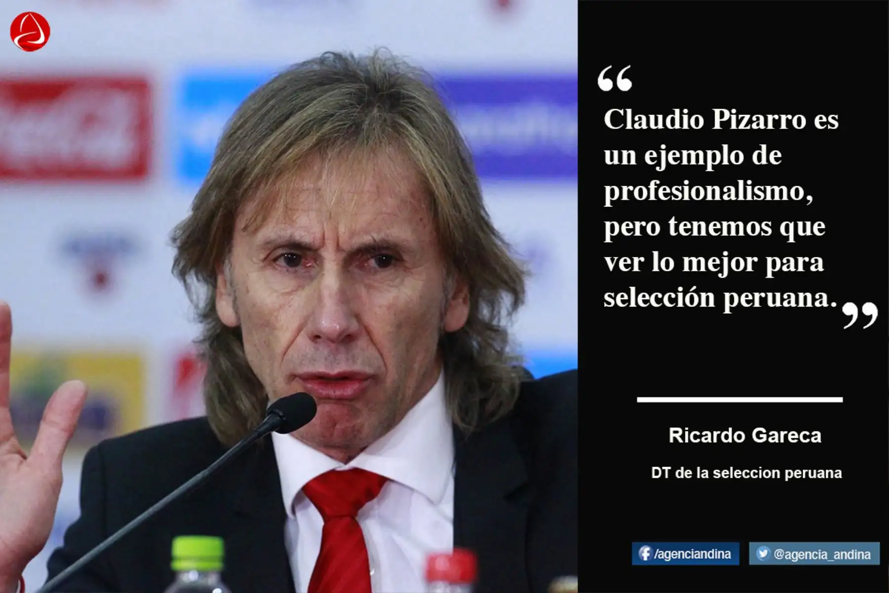 Ricardo Gareca anunció que continuará durante tres años más como entrenador de la selección peruana, un vínculo que se extenderá de manera automática durante un año en caso de lograr la clasificación al Mundial Qatar 2022. Foto: ANDINA/Eddy Ramos