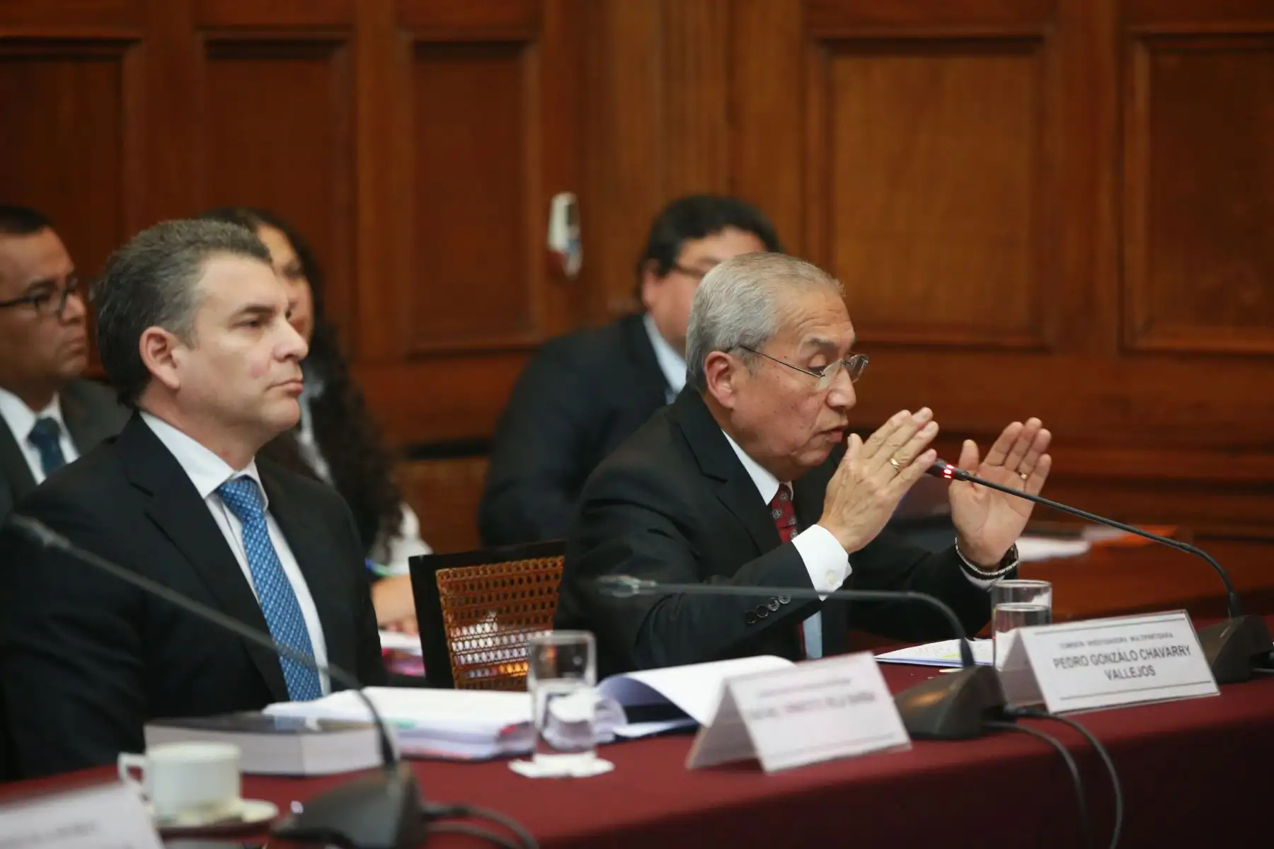 Fiscal de la Nación, Pedro Chávarry, se presentó ante la Comisión Lava Jato, del Congreso de la República. Foto: ANDINA/Jhony Laurente.