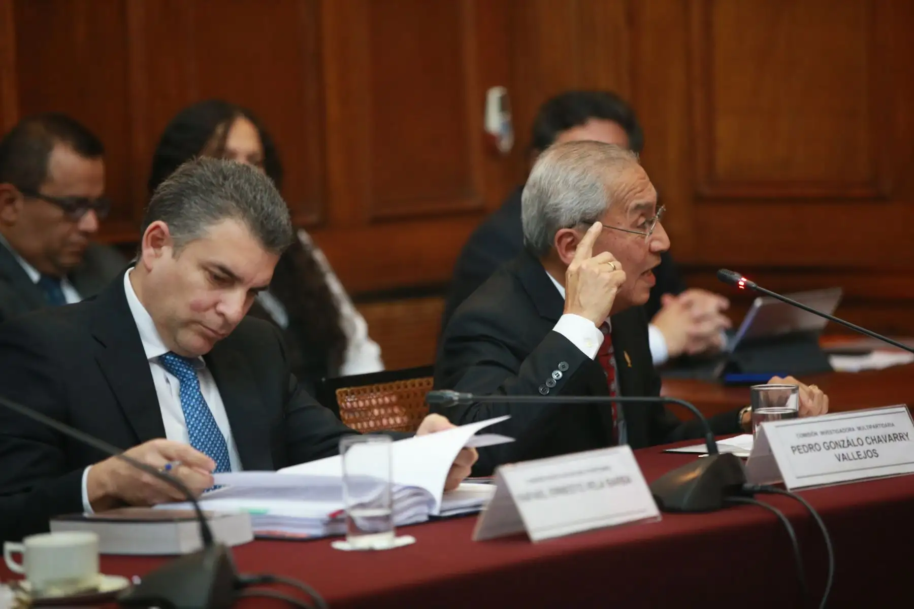 Fiscal de la Nación, Pedro Chávarry, se presentó ante la Comisión Lava Jato, del Congreso de la República. Foto: ANDINA/Jhony Laurente.