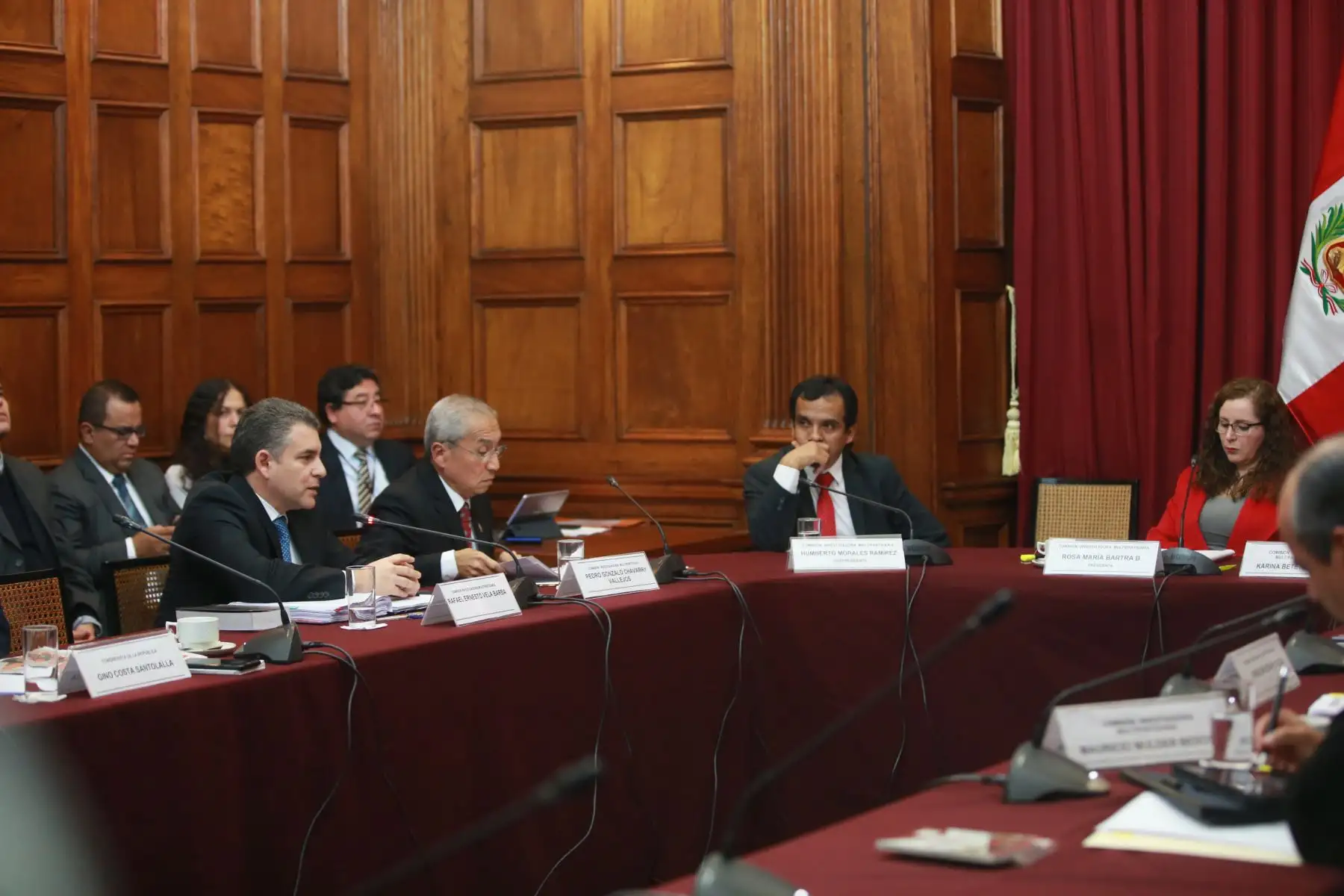 Fiscal de la Nación, Pedro Chávarry, se presentó ante la Comisión Lava Jato, del Congreso de la República. Foto: ANDINA/Jhony Laurente.