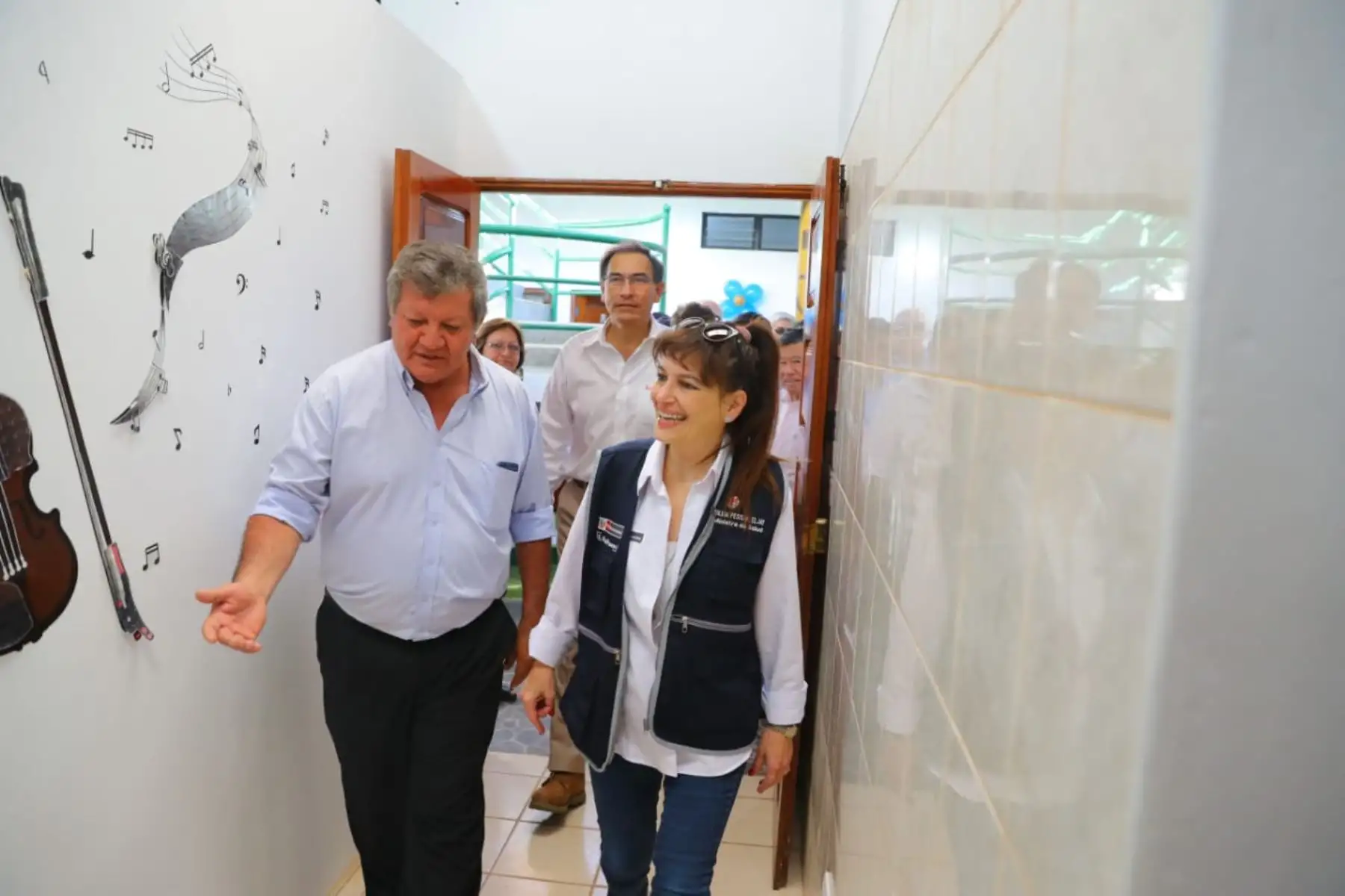 Presidente de la República,Martín Vizcarra, inaugura el centro de salud mental comunitario Próceres de la Independencia, de Pucallpa, provincia de Coronel Portillo. Foto: ANDINA/Prensa. Presidencia