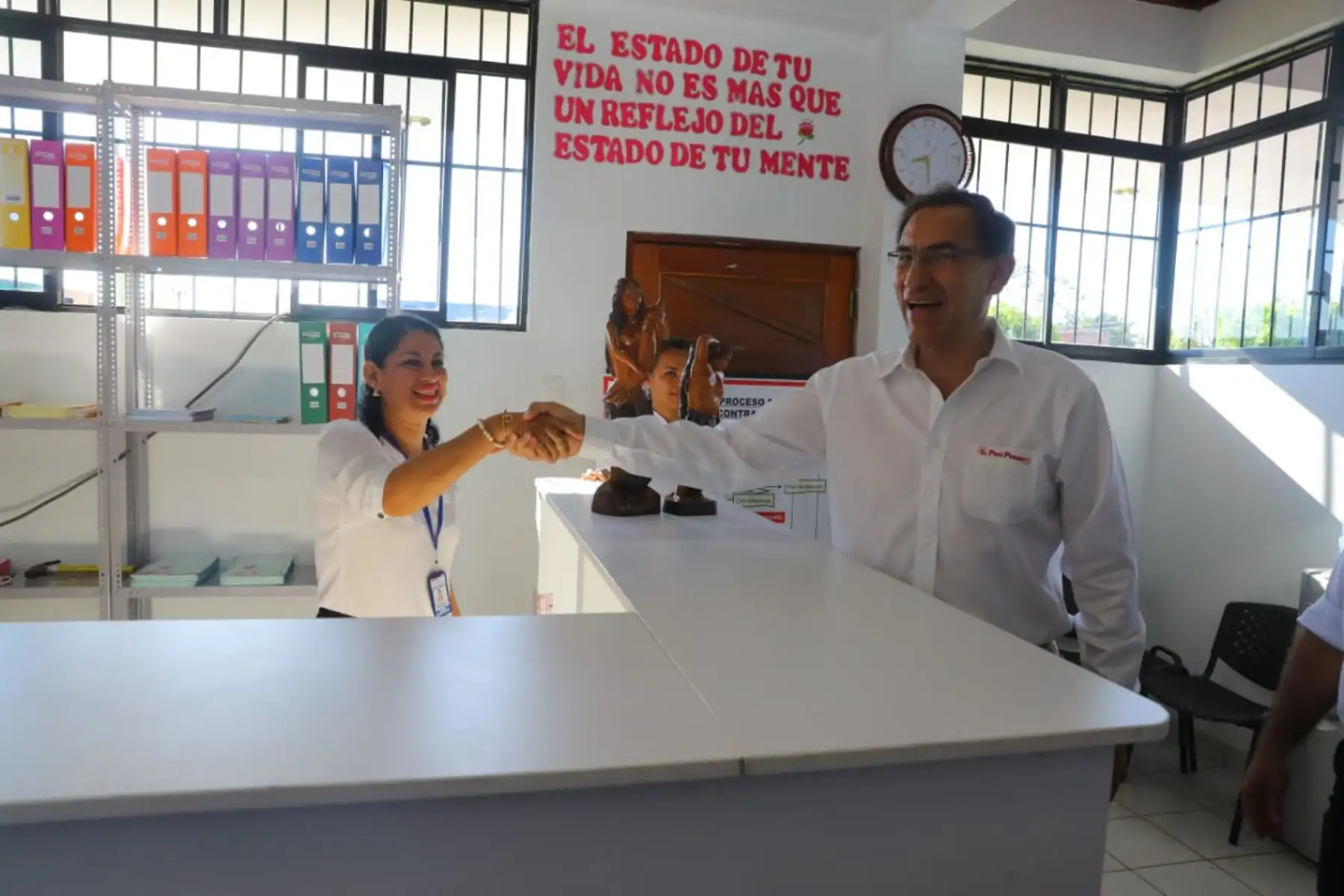 Presidente de la República,Martín Vizcarra, inaugura el centro de salud mental comunitario Próceres de la Independencia, de Pucallpa, provincia de Coronel Portillo. Foto: ANDINA/Prensa. Presidencia