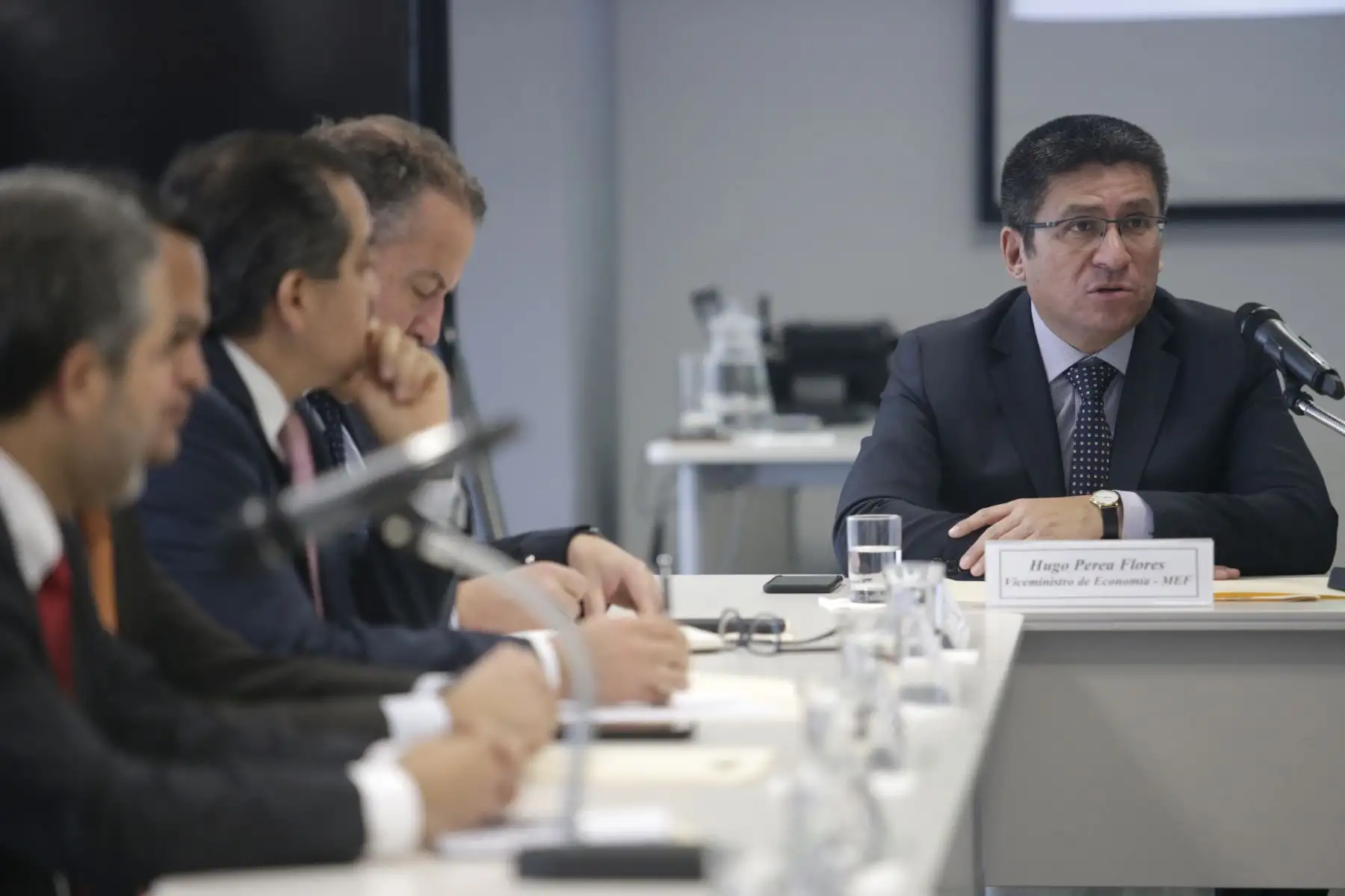Hugo Perea, vice ministro de economia. ANDINA/Melina Mejía