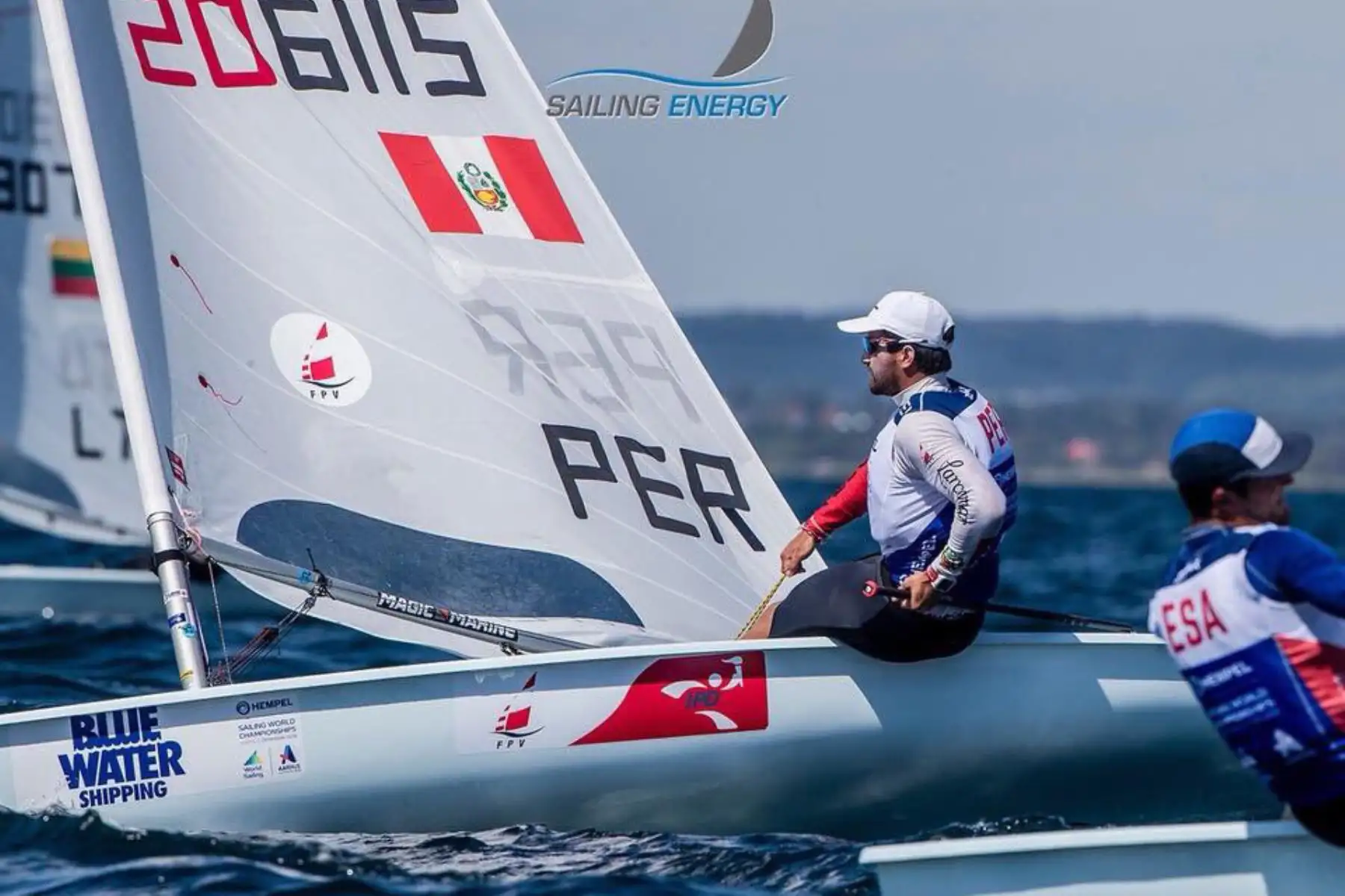 El velerista nacional Stefano Peschiera consigue la primera plaza para Perú en los Juegos Olímpicos. Foto: Facebook Stefano Peschiera