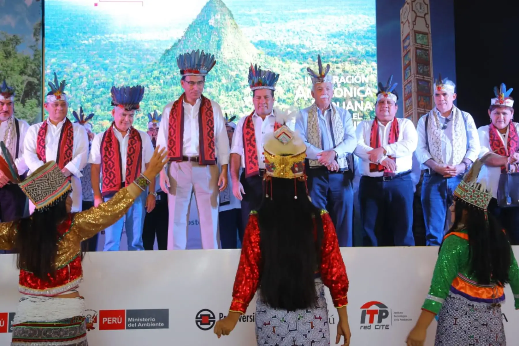 Presidente de la República,Martín Vizcarra, participa en la ceremonia de Inauguración de la Expo Amazónica 2018. Foto: ANDINA/Prensa Presidencia