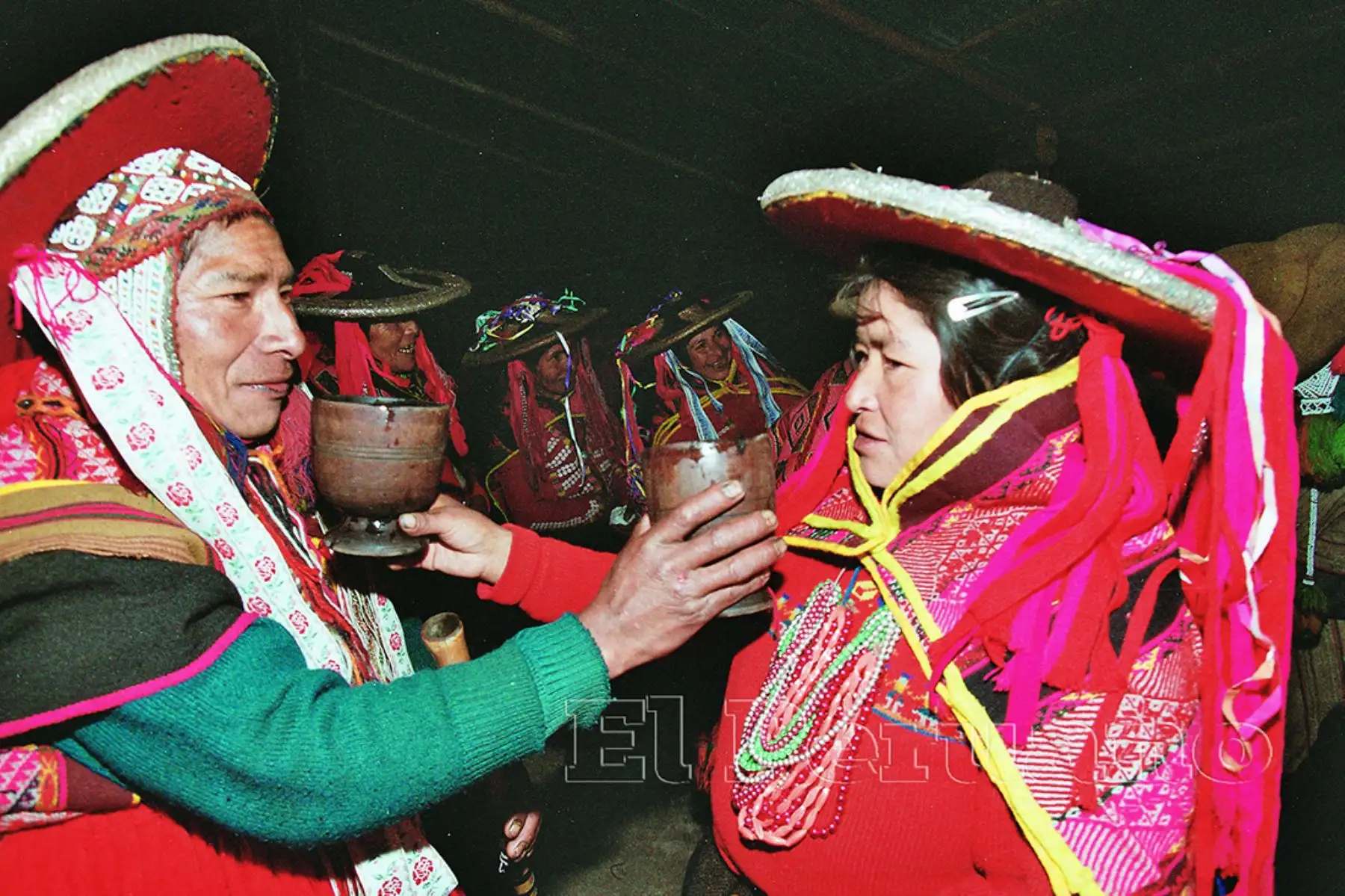 Cusco - 14 agosto 2008 /  Comunidad campesina de Quico Grande en fiesta de los solteros. Foto: Diario EL PERUANO / Norman Córdova
