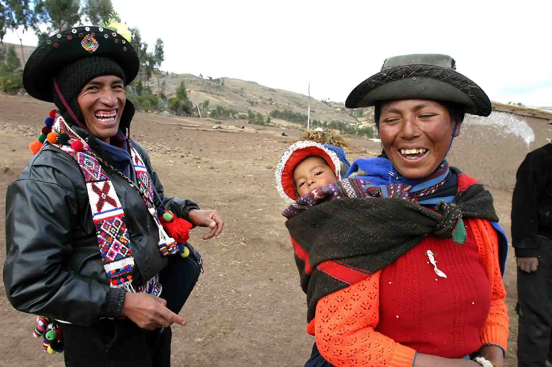 Huancavelica 06-08-2005 Madre campesina de Izcuchaca. Foto:ANDINA/Archivo El Peruano