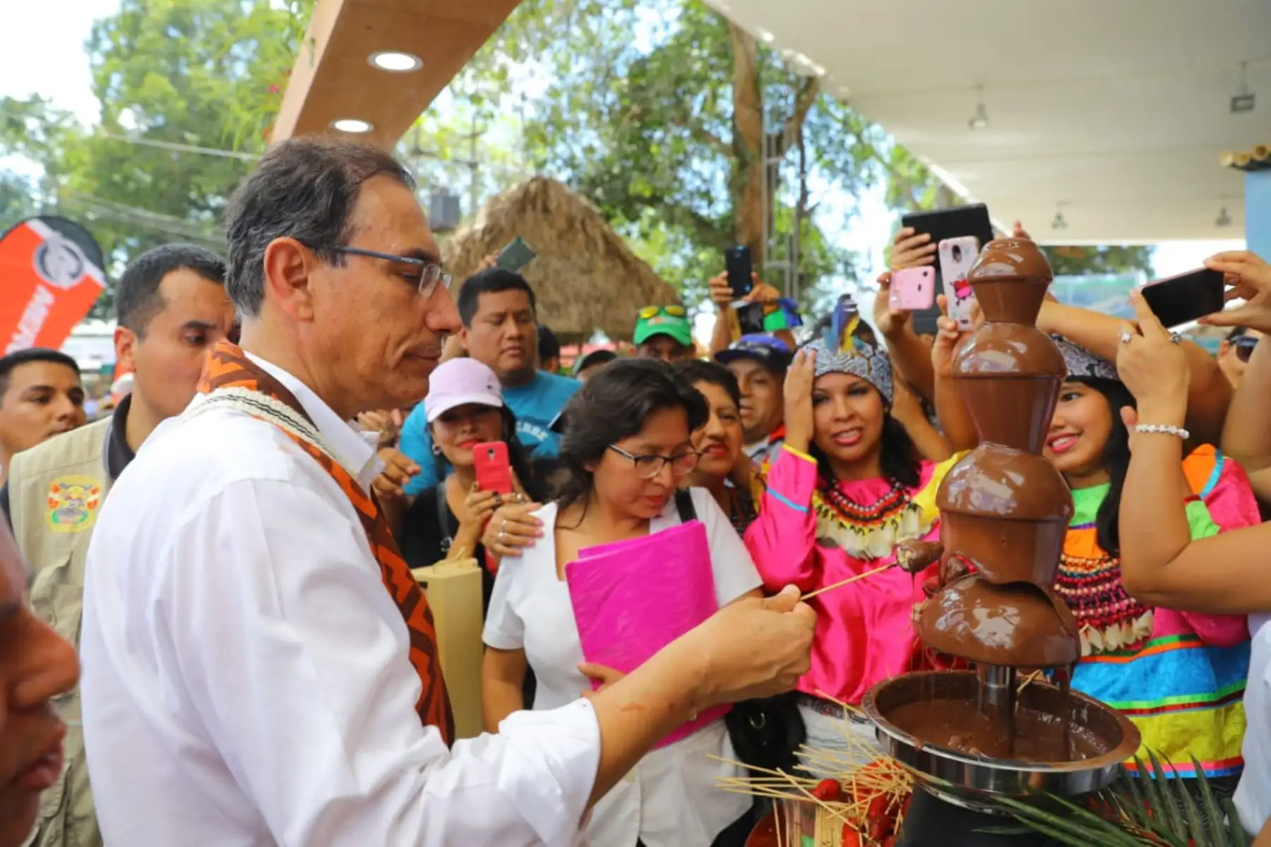 Presidente de la República,Martín Vizcarra, participa en la ceremonia de Inauguración de la Expo Amazónica 2018. Foto: ANDINA/Prensa Presidencia