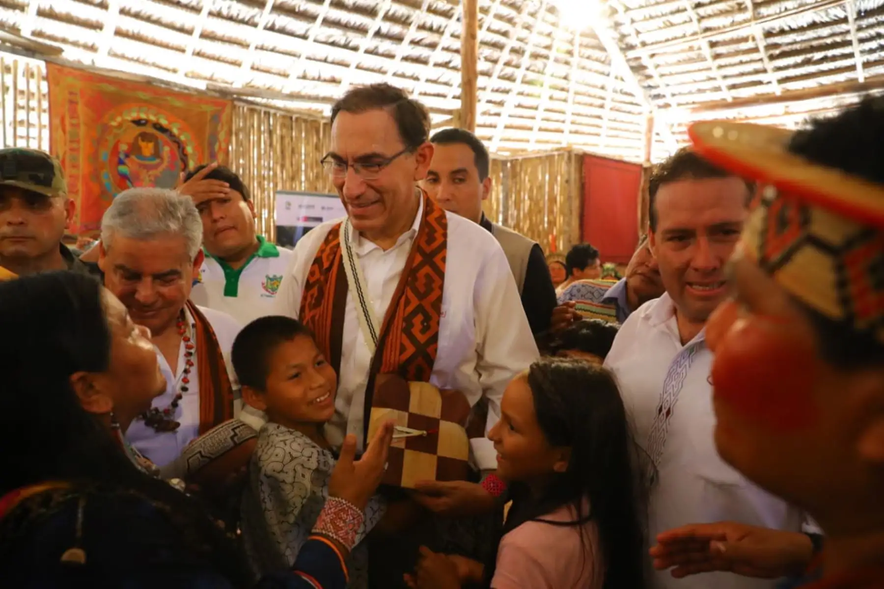 Presidente de la República,Martín Vizcarra, participa en la ceremonia de Inauguración de la Expo Amazónica 2018. Foto: ANDINA/Prensa Presidencia