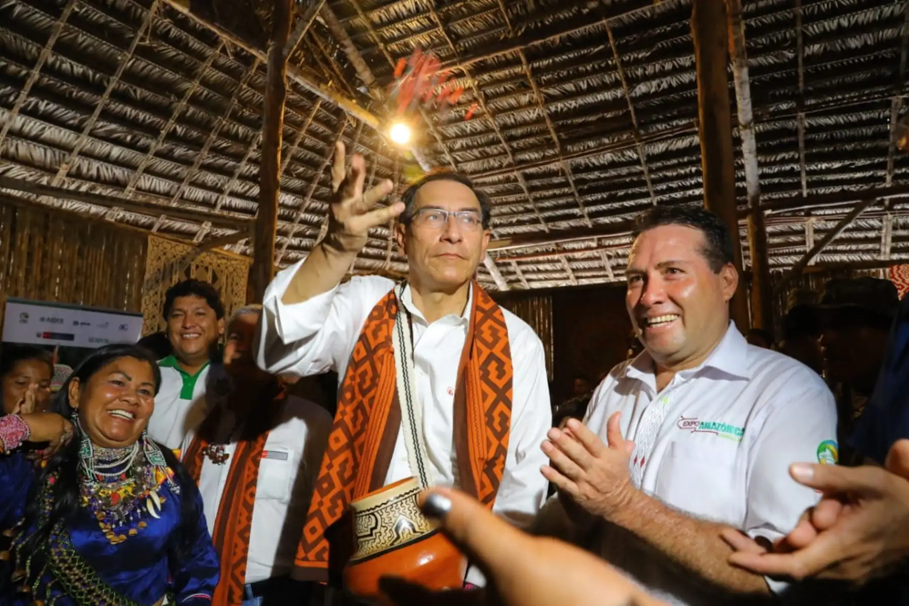Presidente de la República,Martín Vizcarra, participa en la ceremonia de Inauguración de la Expo Amazónica 2018. Foto: ANDINA/Prensa Presidencia
