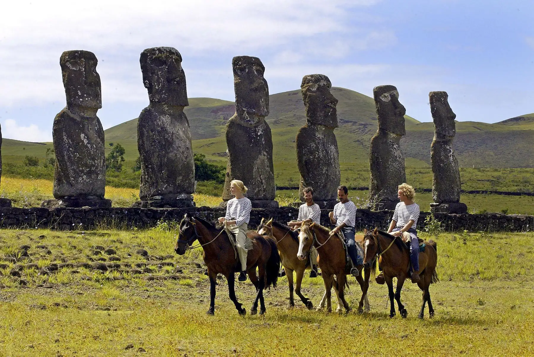 Turismo de la Isla de Pascua, Foto: AFP