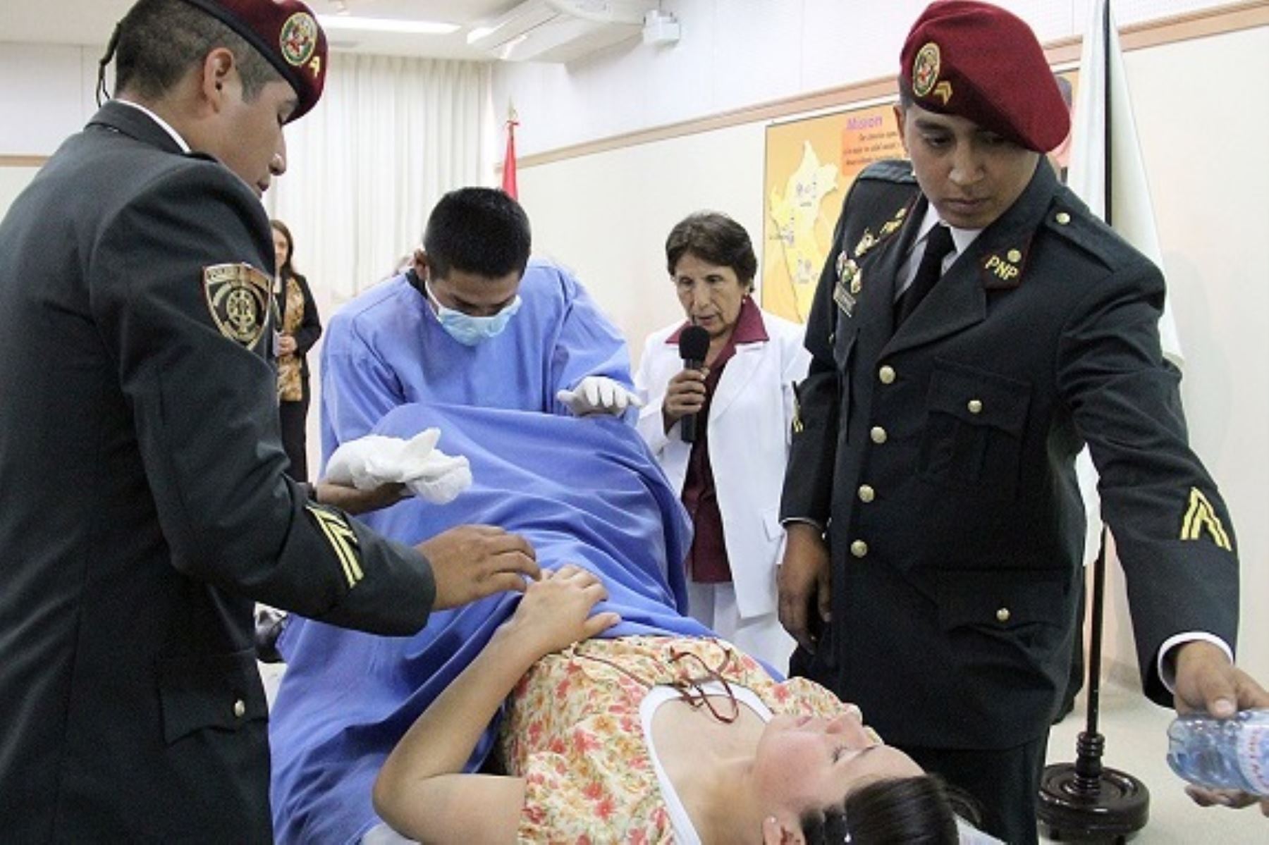 Más de 3 mil policías fueron capacitados para atender partos de urgencia. Foto: ANDINA/Difusión.