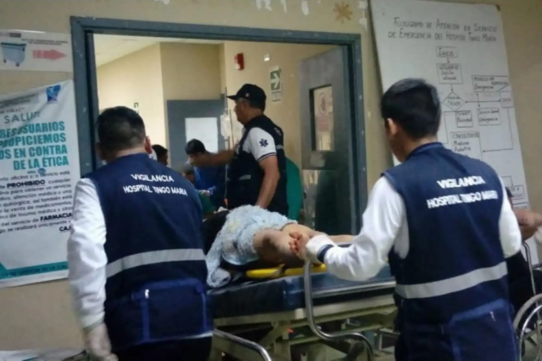 En el hospital de Tingo María reciben atención 43 de los 49 heridos que dejó la caída de un bus de transporte interprovincial hacia un abismo en Huánuco, mientras que otros seis son atendidos en el hospital de EsSalud de dicha jurisdicción, informó el Centro de Operaciones de Emergencia (COE) del Ministerio de Salud al Centro de Operaciones de Emergencia Nacional (COEN).