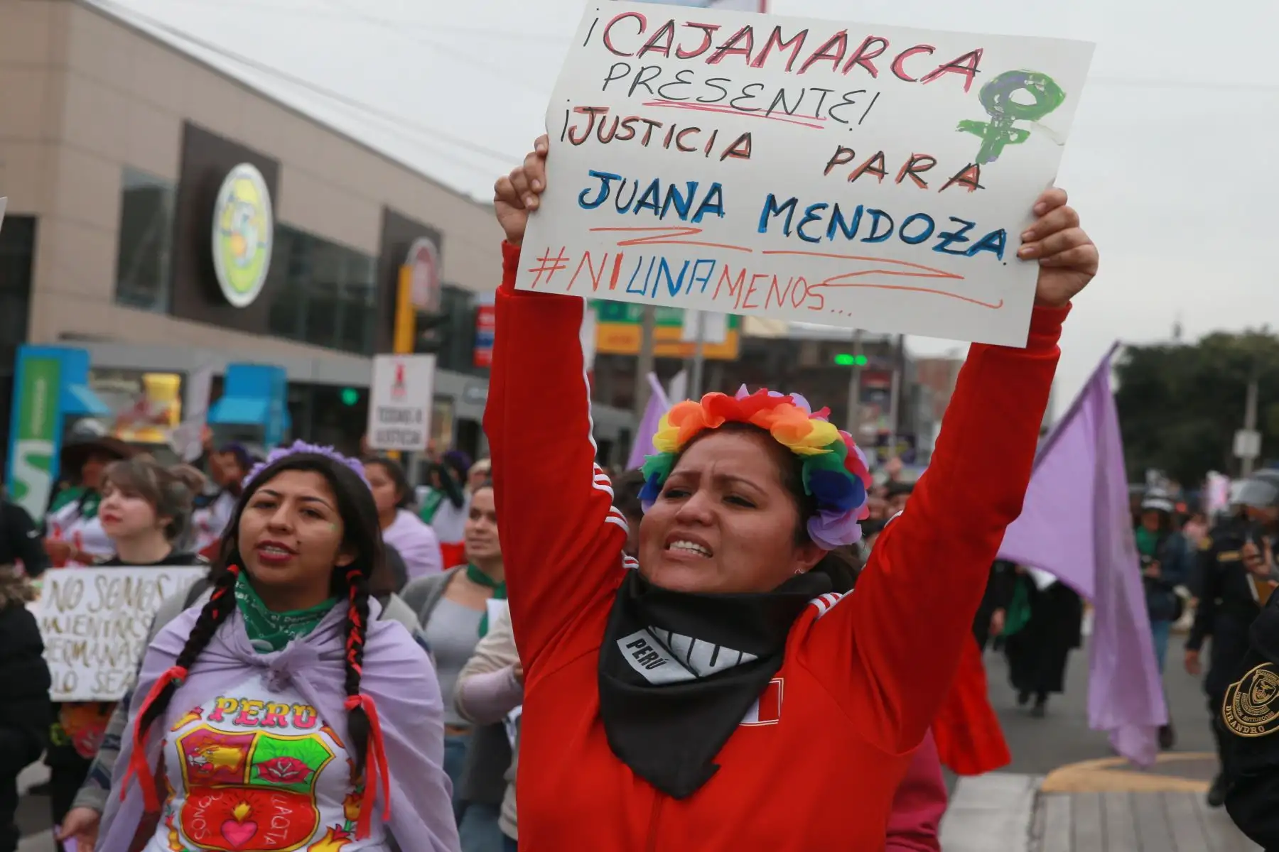 Marcha por la paz. Foto: ANDINA/Vidal Tarqui