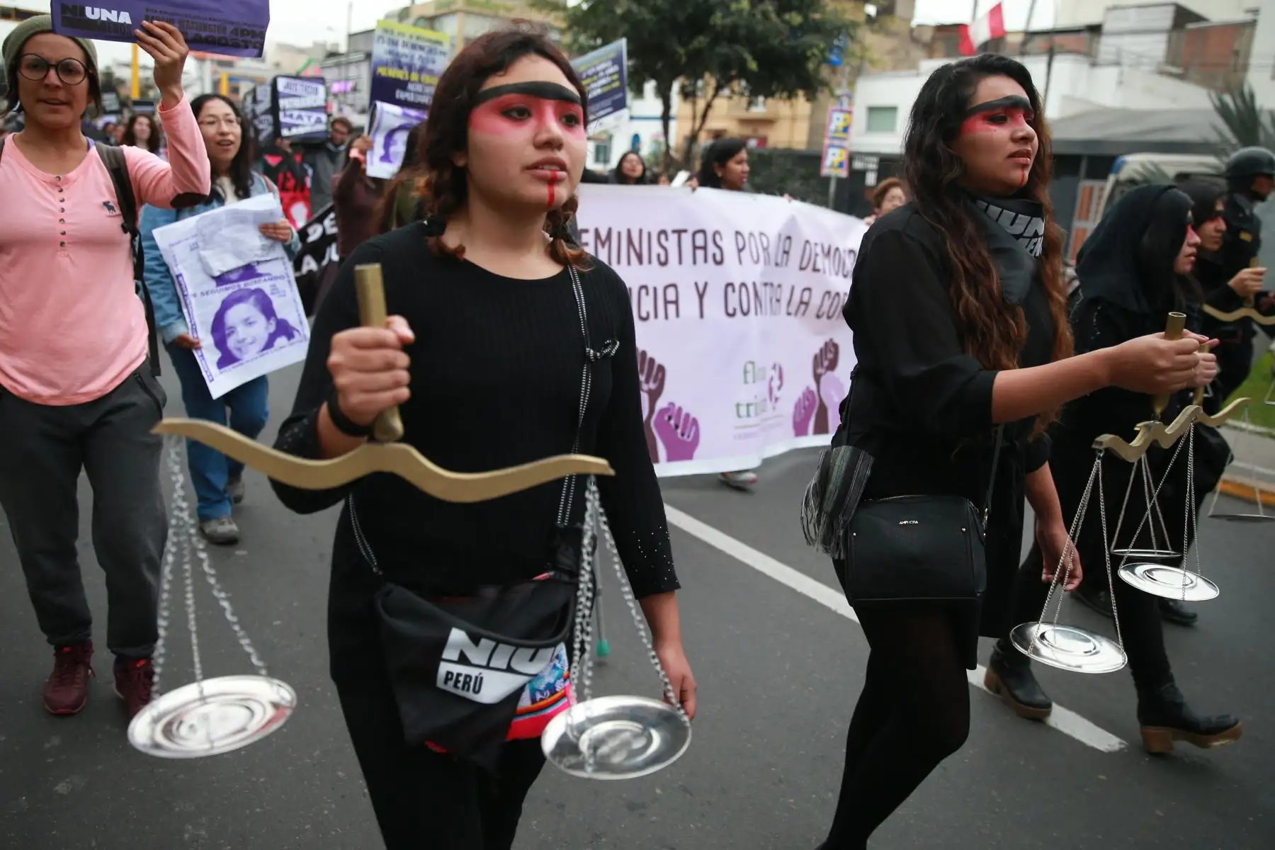 Marcha por la paz. Foto: ANDINA/Vidal Tarqui
