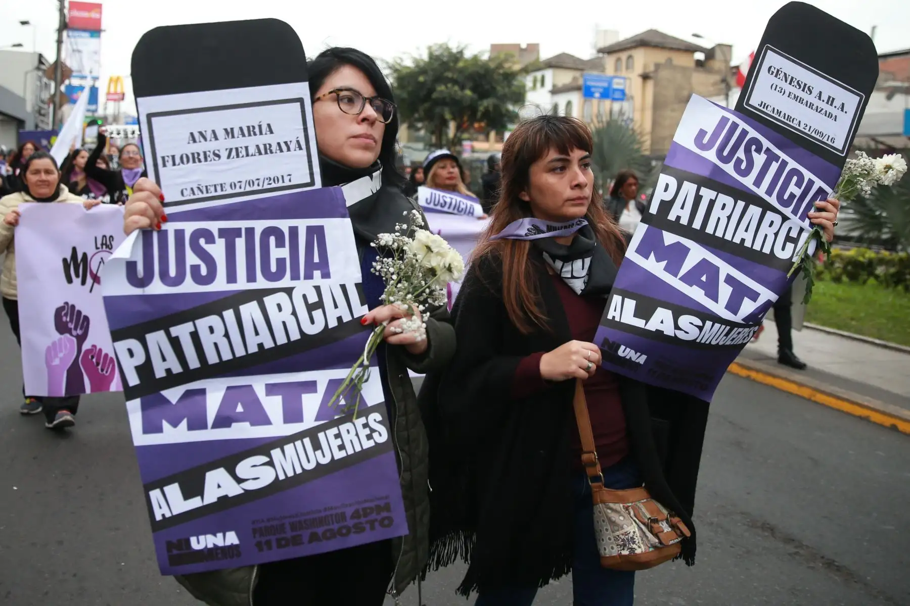 Marcha por la paz. Foto: ANDINA/Vidal Tarqui