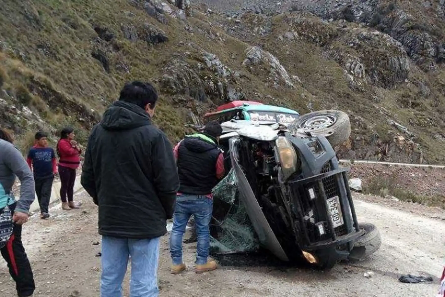 El fallecido fue identificado como Gregorio Nicolás Mejía Ramírez (45), conductor de la moto.
