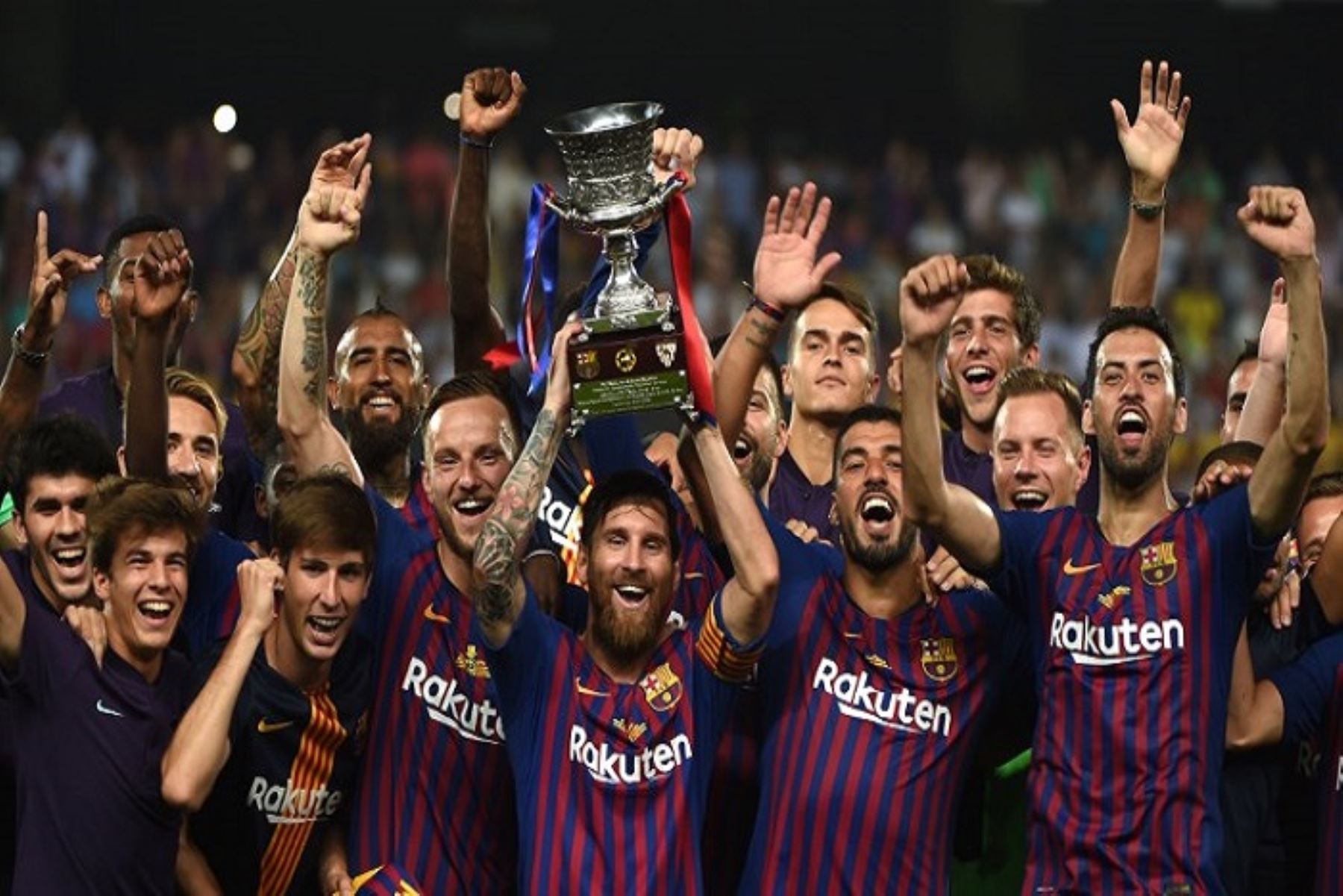 Barcelona se hace de la Supercopa de España en una final que se jugó fuera de la país ibérico