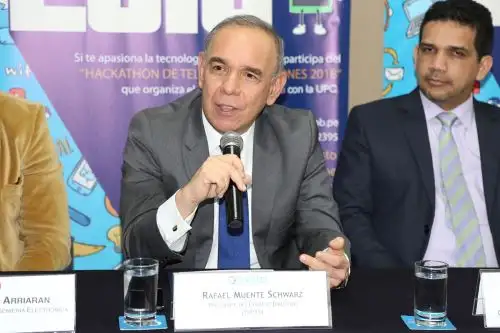 Presidente de Osiptel, Rafael Muente. Foto: Cortesía.