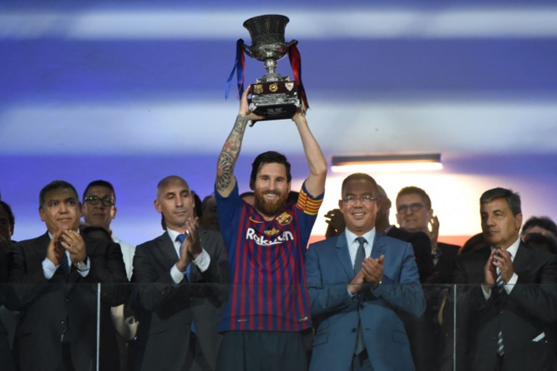 Lionel Messi es el jugador con más título en el Barcelona