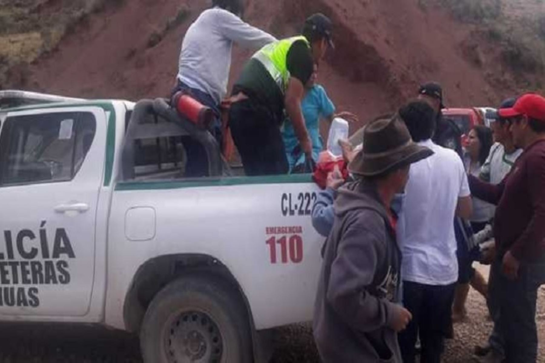 32 heridos y 10 personas murieron en un accidente de tránsito ocurrido hoy en Arenapampa, en el distrito de Huayllabamba, provincia de Sihuas, región Áncash.Foto:ANDINA