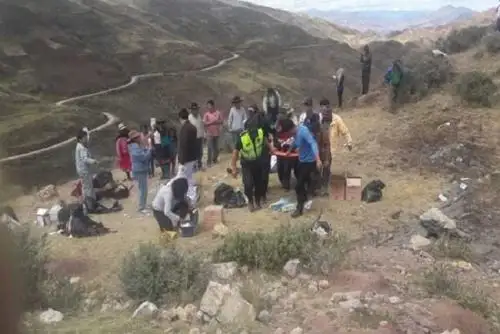 El único occiso identificado hasta el momento es Elías Villanueva De La Cruz (34), chofer del vehículo siniestrado.