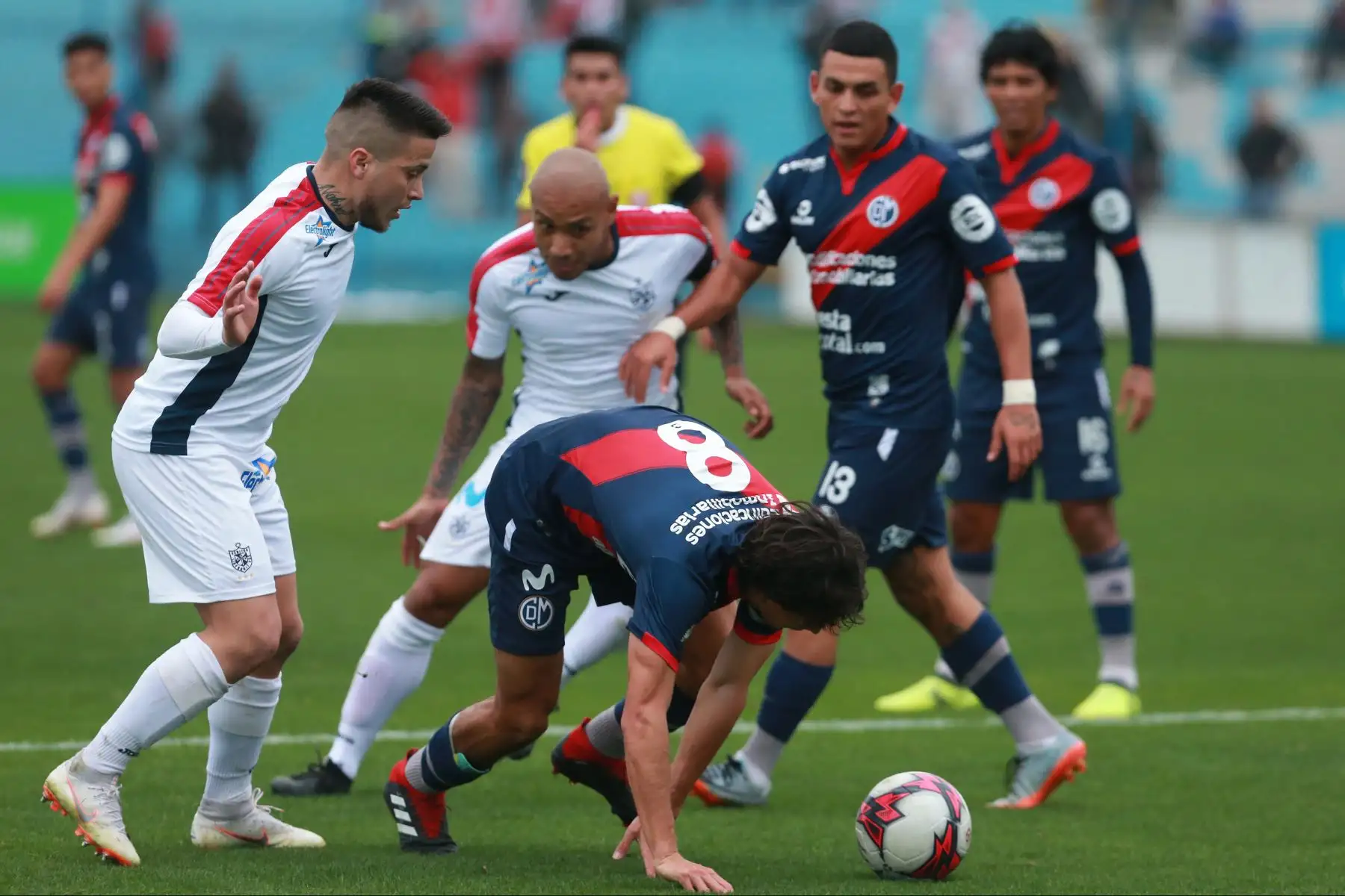 San Martín apabulló 6-1 a  Deportivo Municipal en el estadio Alberto Gallardo por la fecha 12 del Torneo Apertura. Foto: ANDINA/Vidal Tarqui